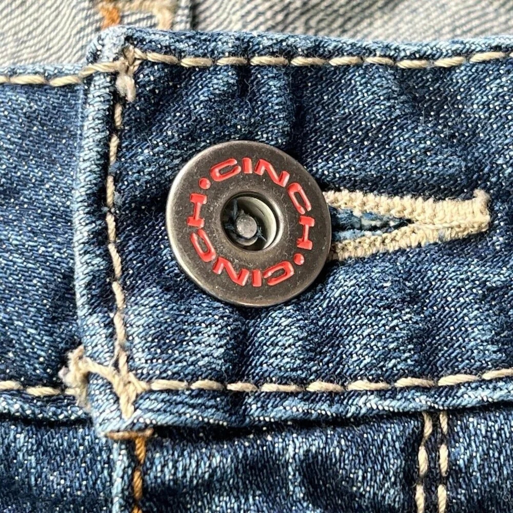 Cinch Ada Jeans Womens 19R 35 Loose Stretch Denim Relaxed Bootcut